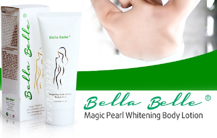 Kem chăm sóc da toàn thân Bella Belle Magic Pearl Whitening Body Lotion SPF46