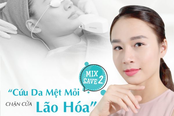 MIX&SAVE 2 – Liệu trình “nghỉ dưỡng” trọn vẹn cho làn da mệt mỏi