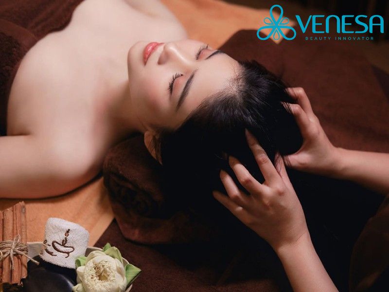 Massage da đầu giúp giảm căng thẳng và mệt mỏi hiệu quả