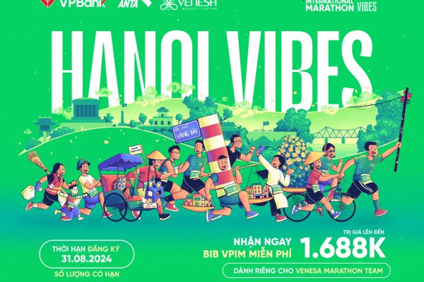 Chạy để tỏa sáng cùng Venesa  tại VPBANK International Marathon 2024